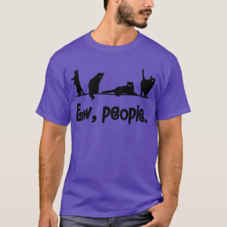 T-shirt Drôle Chat Ew Personnes Meowy Amoureux de les chat