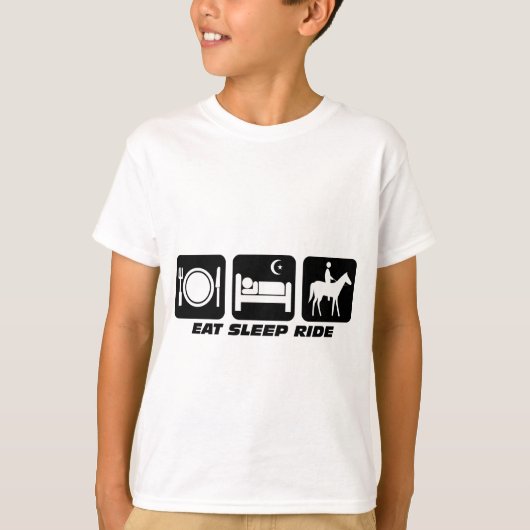 T-shirt Drôle cheval (Devant)