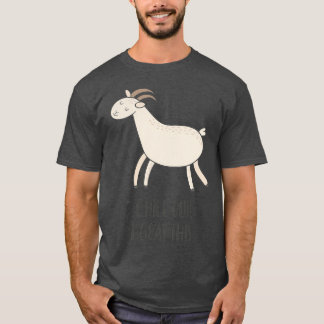 T-shirt Drôle Chèvre Chill Out! Je Vais Ça