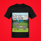 T-shirt Drôle Chien agacé par le manque d'attention de son