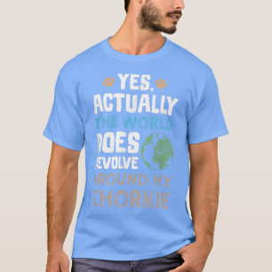 T-shirt Drôle Chien Chorkie