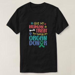 T-shirt Drôle Chien Orgue Donation Sensibilisation Transpl