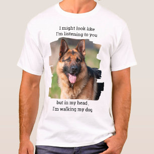 T-shirt Drôle Chien Papa Personnalisé Animaux de compagnie