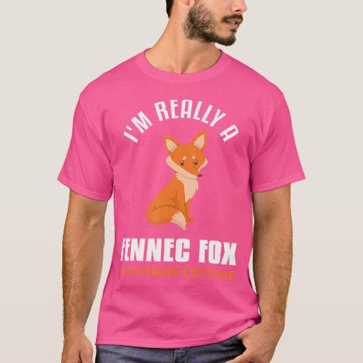 T-shirt Drôle Citation Animale Animale Pour Une Fennec Fox (Devant)