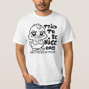 T-shirt Drôle Citation de canard Humour sarcastique pour l
