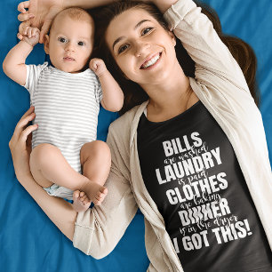 T-shirt Drôle Citation fatiguée et stressée, J'ai compris