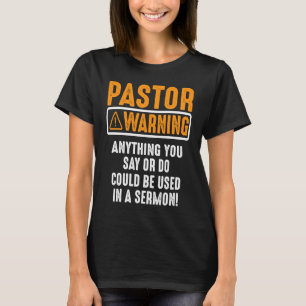 T-shirt Drôle Citation Pasteur Avertissement Je Pourrais V