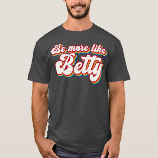 T-shirt Drôle Citation Retro Cadeau Vintage Soyez plus com