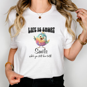 T-shirt Drôle Citation Sarcastique Oiseau Motivation