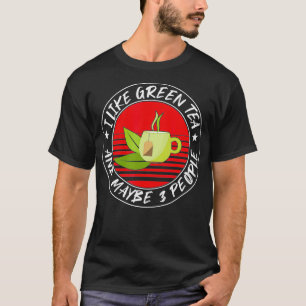 T-shirt Drôle Citation thé vert Sac à thé chinois