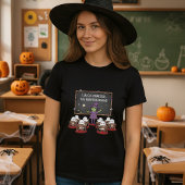 T-shirt Drôle Classe Enseignant Halloween Est Rejetée