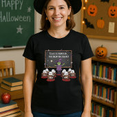 T-shirt Drôle Classe Enseignant Halloween Est Rejetée