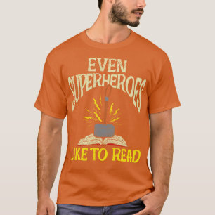 T-shirt Drôle Comic Nerd Reader cadeau