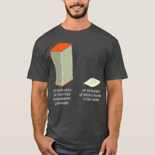 T-shirt Drôle Computer Scientist Programmation de codage 