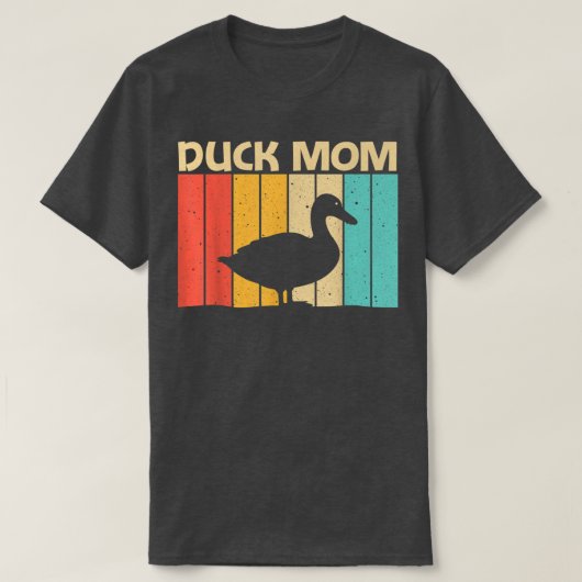 T-shirt Drôle Conception de canard pour maman Mère Farmer (Design devant)