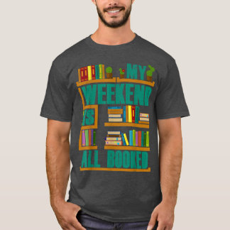 T-shirt Drôle Conception De Livre Pour Hommes Femme Livre