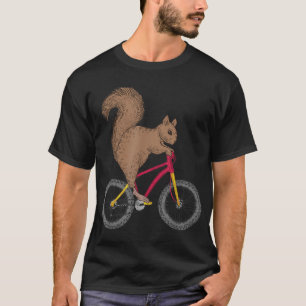 T-shirt Drôle Conception d'écureuils Hommes Femmes Kids Vé