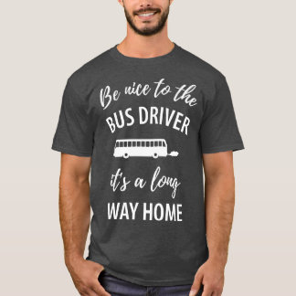 T-shirt Drôle conducteur de bus disant 18
