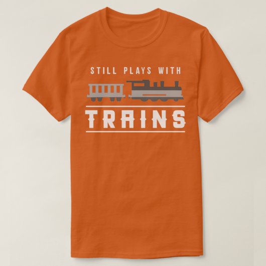 T-shirt Drôle Conducteur de train cadeau 12 (Design devant)