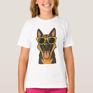 T-shirt Drôle Cool chien enfants