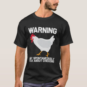 T-shirt Drôle Coq de poulet Lover Hommes Femmes Garçons Fi