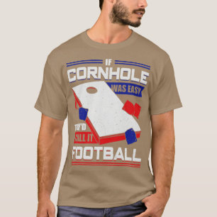 T-shirt Drôle Cornhole Sport Bean Sac Joueur Joueur cadeau