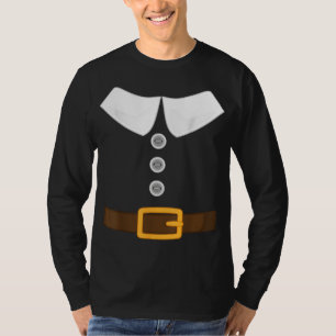 T-shirt Drôle costume de pèlerin d'action de grâces pour l