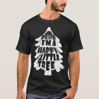 T-shirt Drôle Costume Halloween Lazy Faire semblant D'Être