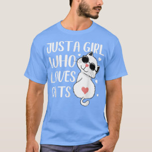 T-shirt Drôle & Couper Le Tee De Chat Pour Les Filles, Jus