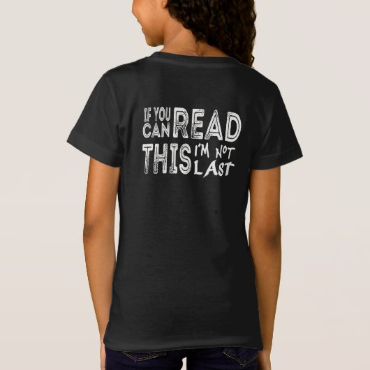 T-Shirt Drôle Coureur lent - Pas Dernier devis (Dos)