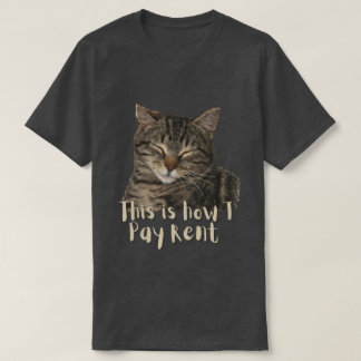 T-shirt Drôle Coutume Mignon Chat, c'est ainsi que je paie