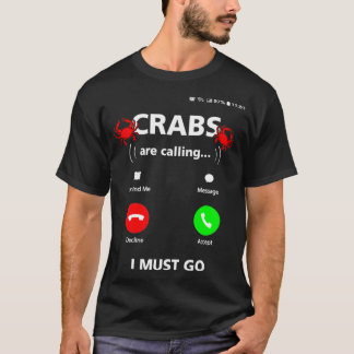 T-shirt Drôle Crabbing Hommes Crabe Bleu Lover Maryland