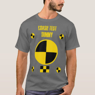 T-shirt Drôle Crash Test Dummy Dernier Minute Halloween