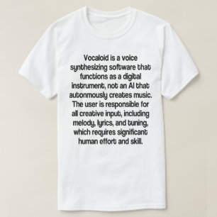 T-shirt Drôle Créer de l'Humour Mélodique Musique Citation