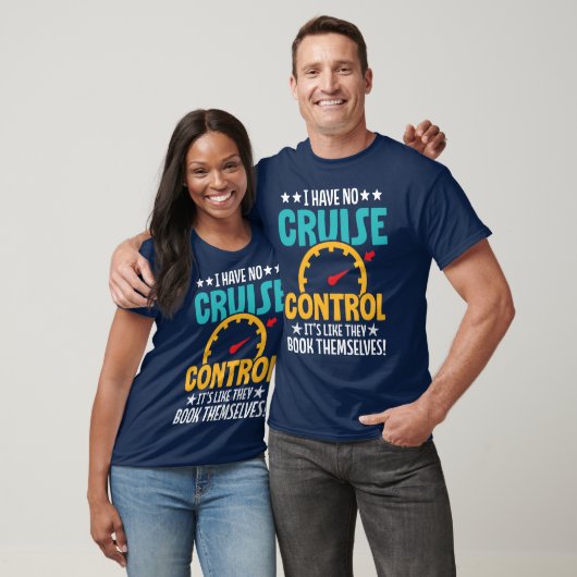 T-shirt Drôle Croisière Dit (Unisexe)