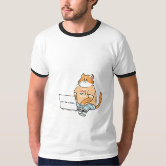 T-shirt drôle Ctrl Cat Delete