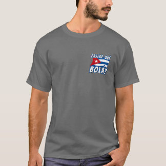 T-shirt Drôle Cuba Dit La Havane Cuba Drapeau Asere Que Bo