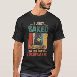 T-shirt Drôle Cuisson De Chat Noir Je Viens De T'Avoir Fai