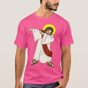 T-shirt Drôle Dabbing Jésus Christ - Anniversaire présent 