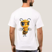T-shirt drôle d'abeille Minding Mine (Dos)