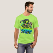 T-shirt drôle d'alien Bernabe (Devant entier)