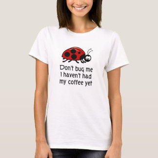 T-shirt drôle d'amant de café