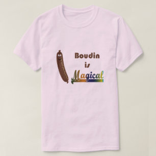 T-shirt drôle d'amants de Cajun Louisiane Boudin