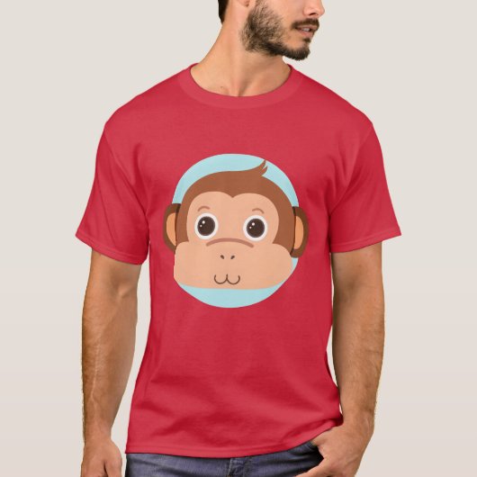 T-shirt Drôle d'animal pour hommes (Devant)