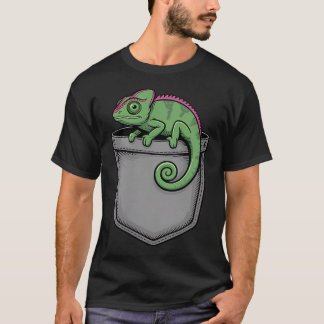 T-shirt Drôle d'art de caméléon pour caméléon