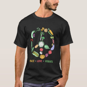 T-shirt Drôle d'art de légume pour femmes hommes nourritur