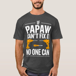 T-shirt Drôle d'art de Papaw pour grand-père grand-père de