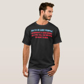T-shirt Drôle Data Science Données Analyste de Données Ner (Devant entier)