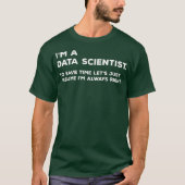 T-shirt Drôle Data Scientist Big Data Science Don (Devant)