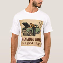 T-shirt drôle d'Auto tune